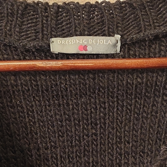 Dressing De Jola studded mini sweater dress, size L, NWOT - Picture 3 of 5